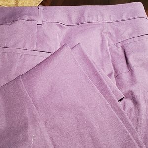 Lane Bryant Navy Blue Crop Pant